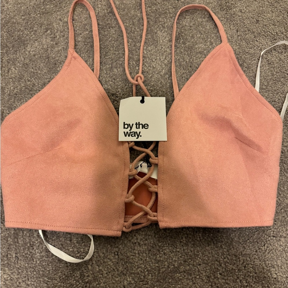 By the Way Cross Tie Bra Top